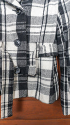 The Black & White Check - Gina