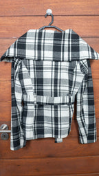 The Black & White Check - Gina