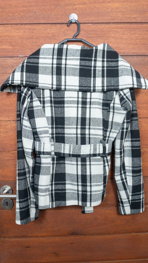 The Black & White Check - Gina
