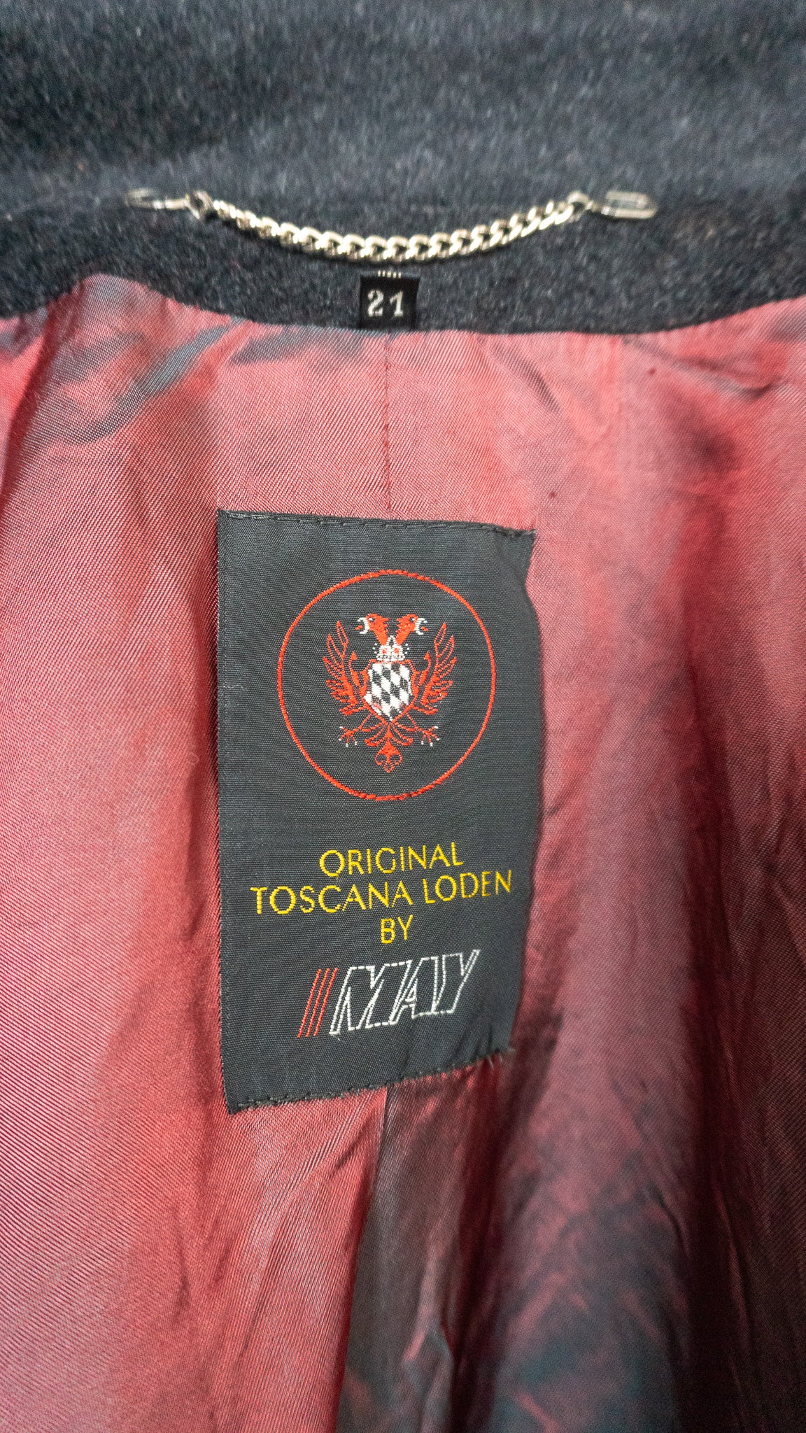The Charcoal Loden - Original Toscana Loden by MAY