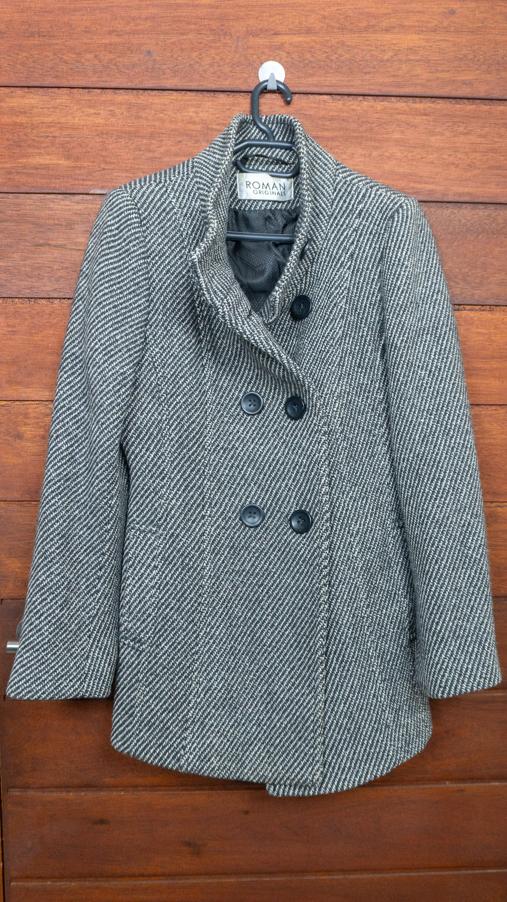 The Charcoal Herringbone - Roman Originals