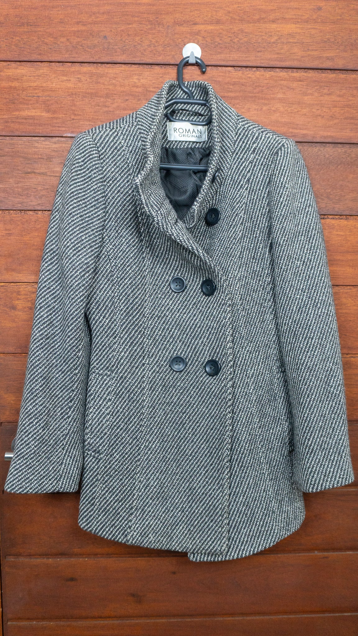 The Charcoal Herringbone - Roman Originals