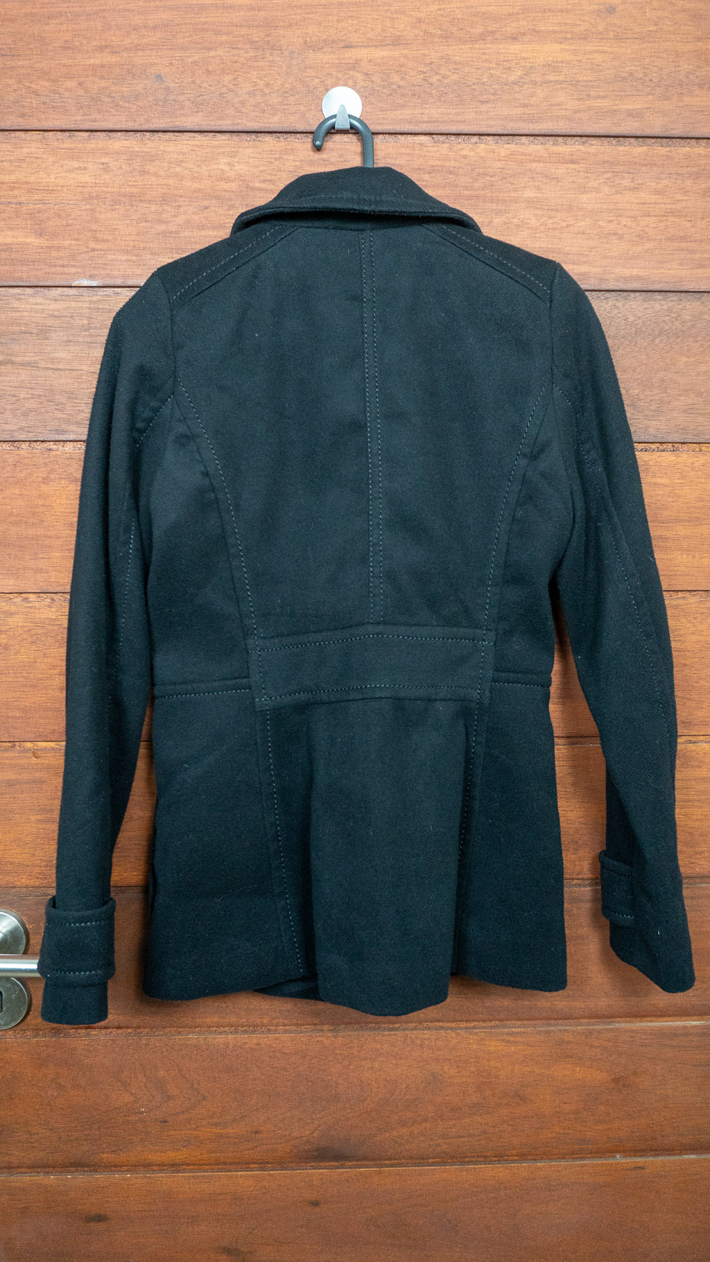 The Black Marbled Button - H&M