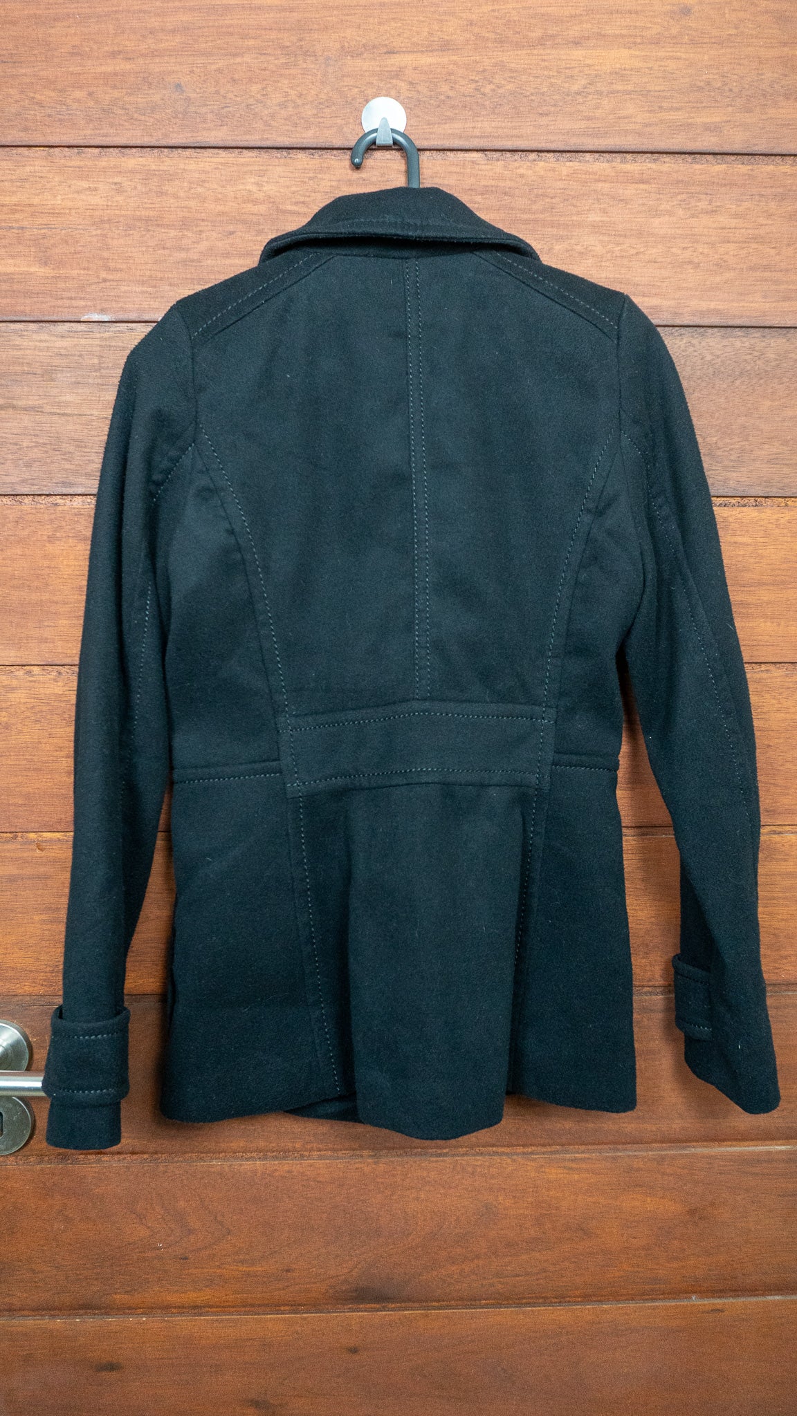 The Black Marbled Button - H&M