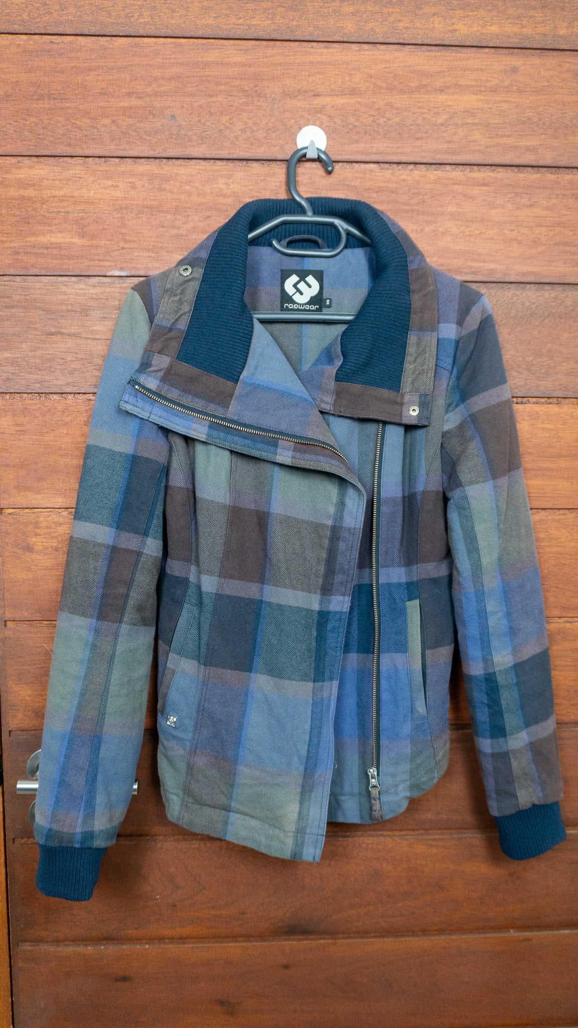 The Slate Plaid Biker - Ragwear