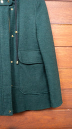 The Forest Green Corded Hood - Zara Basic