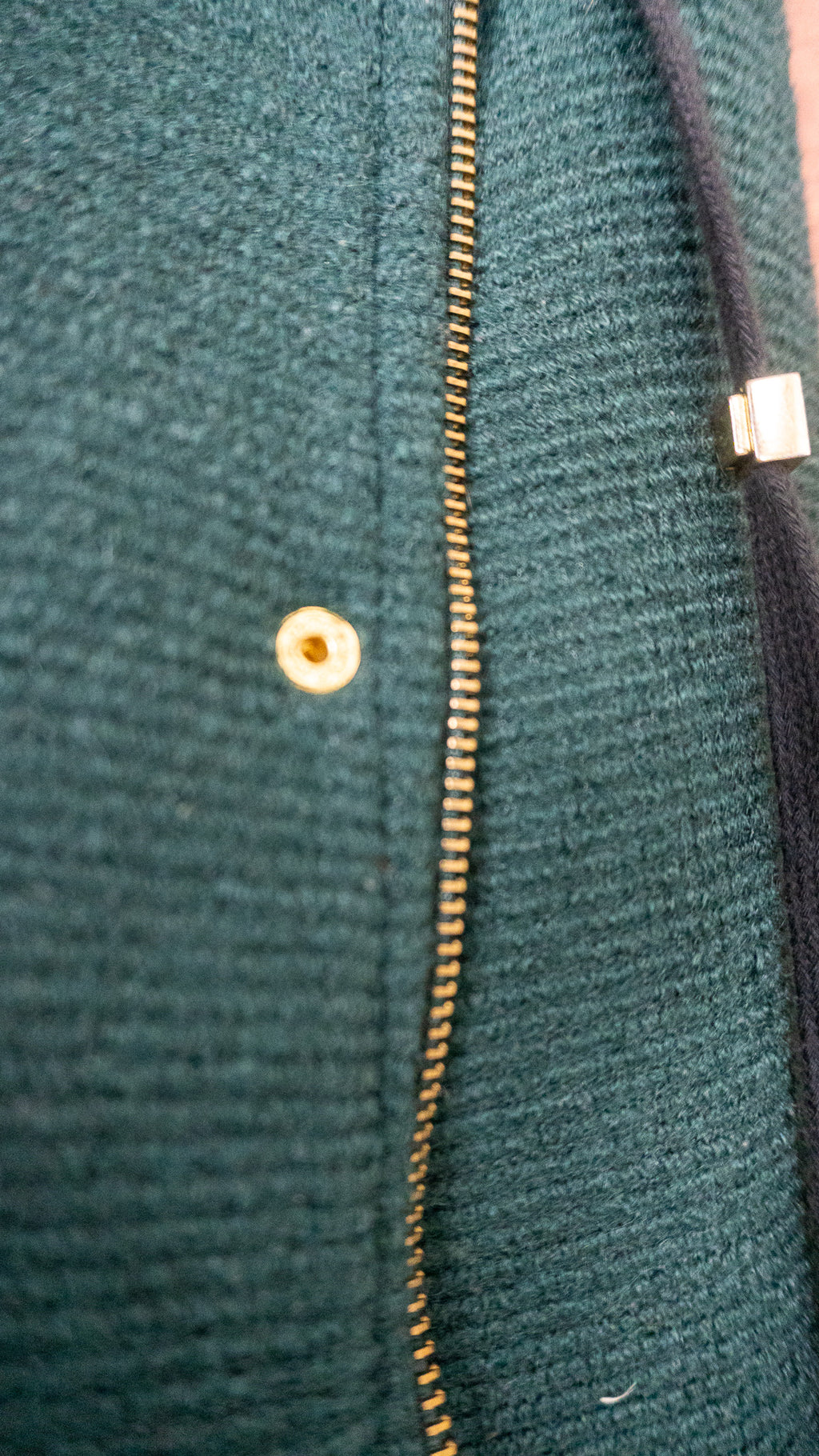 The Forest Green Corded Hood - Zara Basic