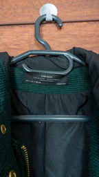The Forest Green Corded Hood - Zara Basic