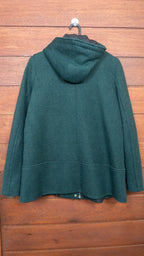 The Forest Green Corded Hood - Zara Basic