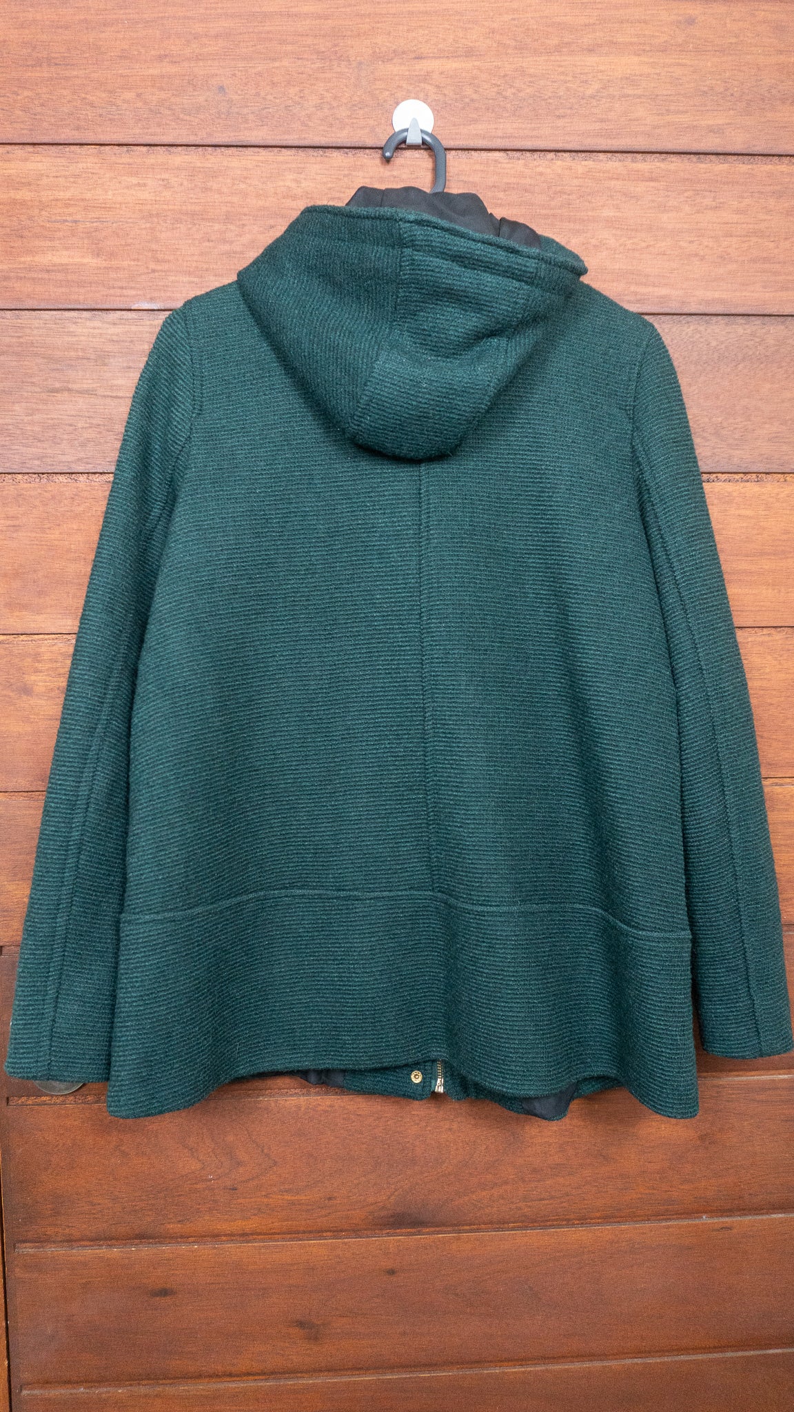 The Forest Green Corded Hood - Zara Basic
