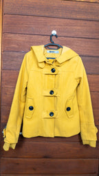 The Mustard Toggle Duffle - Stradivarius
