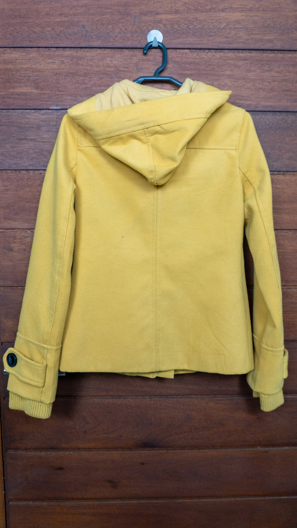 The Mustard Toggle Duffle - Stradivarius