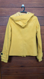 The Mustard Toggle Duffle - Stradivarius
