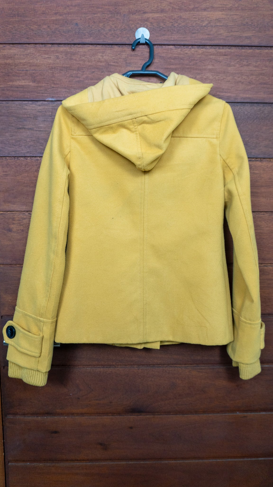The Mustard Toggle Duffle - Stradivarius