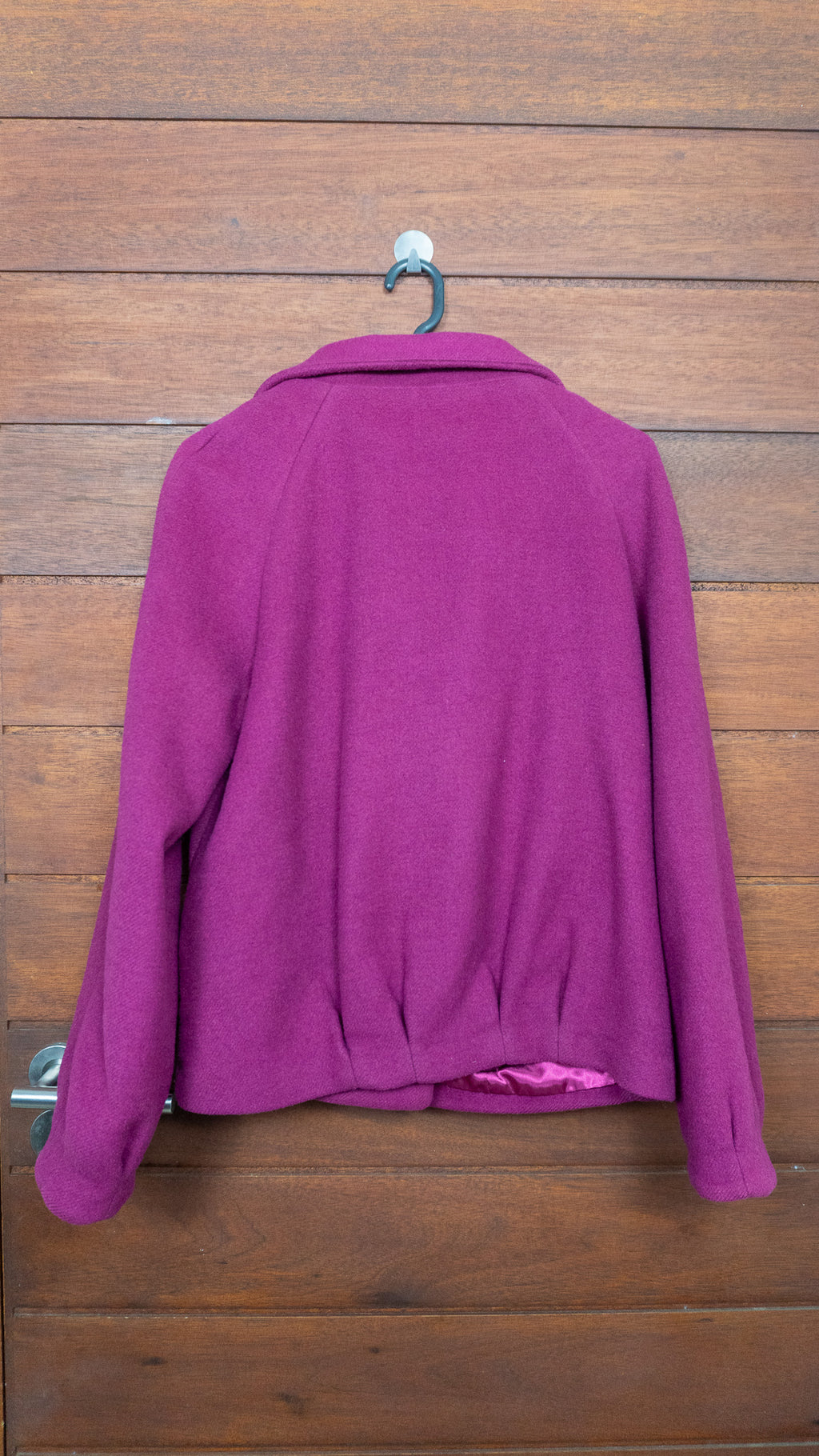 The Magenta Piped Peplum - H&M