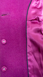 The Magenta Piped Peplum - H&M