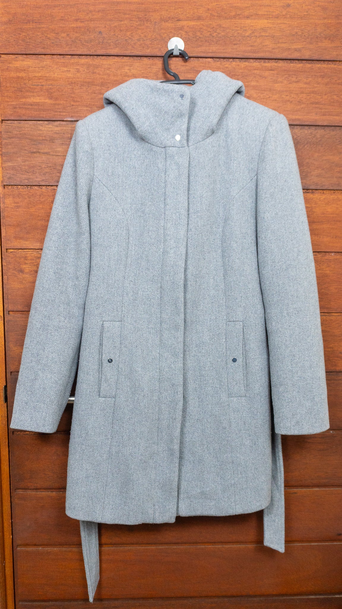 The Grey Belted Hood - Vero Moda