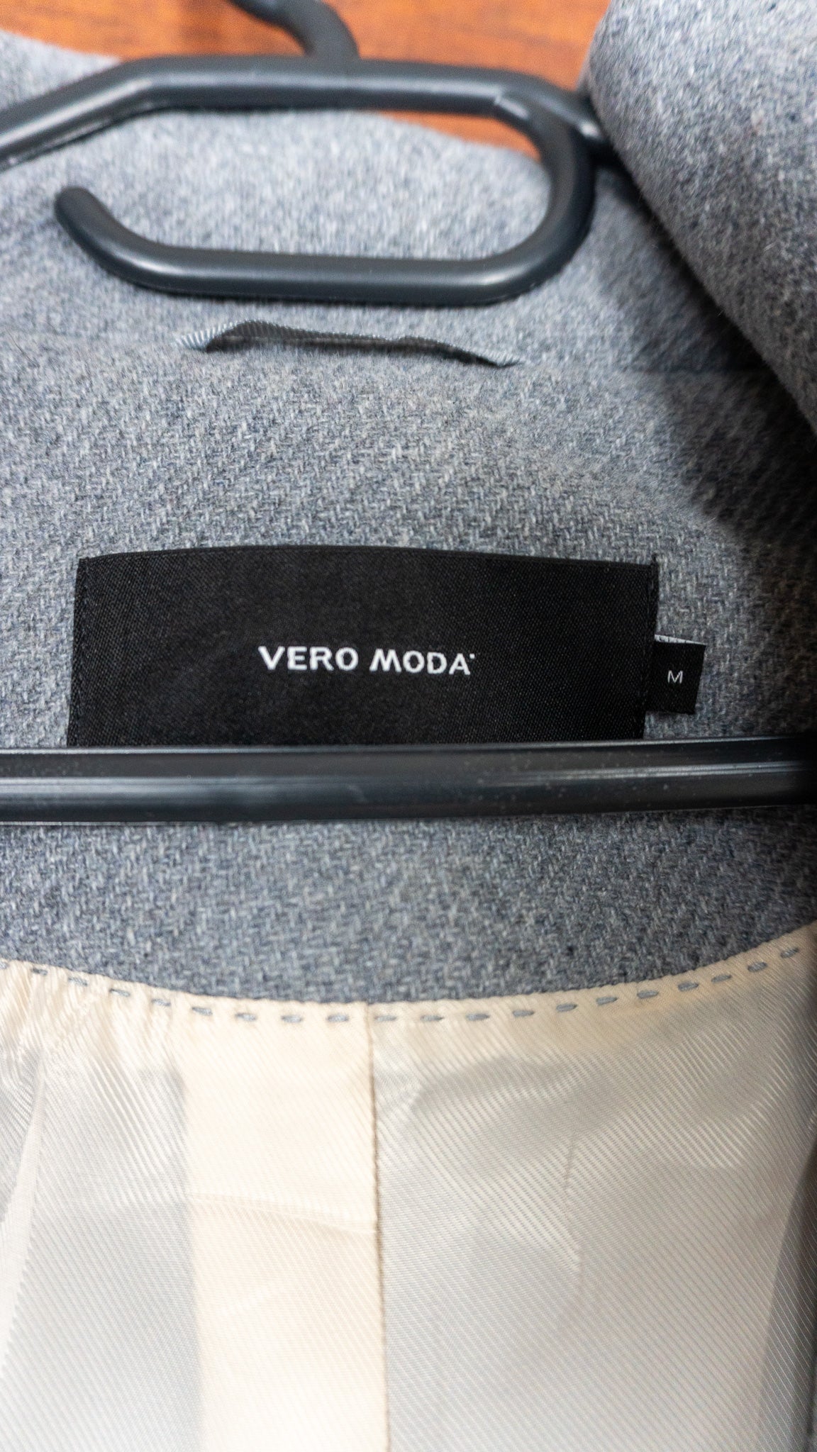 The Grey Belted Hood - Vero Moda