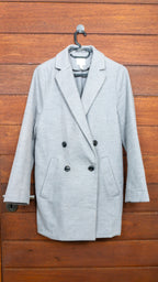 The Grey Slit-Back Longline - H&M