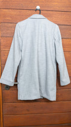 The Grey Slit-Back Longline - H&M